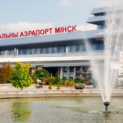 Фонтан у Аэропорта М1